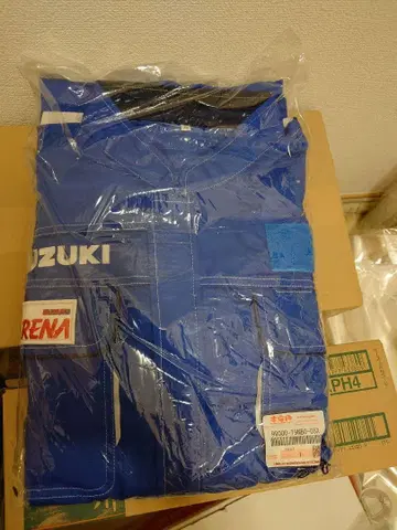 SUZUKI ARENA 작업복 작업옷 블루 LL 사이즈 가을 겨울용