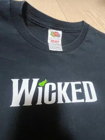 구제 의류 00s WICKED 위키드 뮤지컬 T셔츠 S
