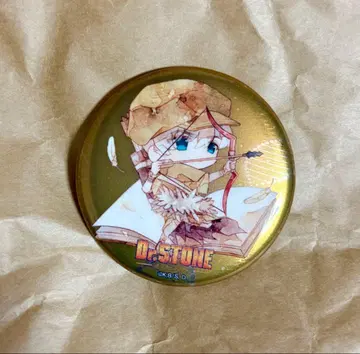 Dr.STONE 캐릭터 데루 아트 메탈릭 캔뱃지 우쿄 닥터스톤