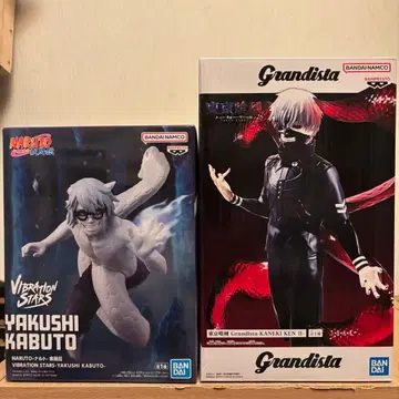 NARUTO 약시 가부토 도쿄 구울 카네키 켄 피규어 2개 세트