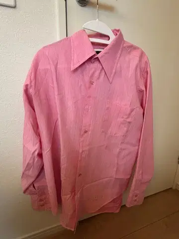 70s Towncraft Penney's 핑크 셔츠 vintage