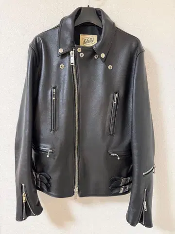 666 Leather Wear 가죽 라이더 자켓