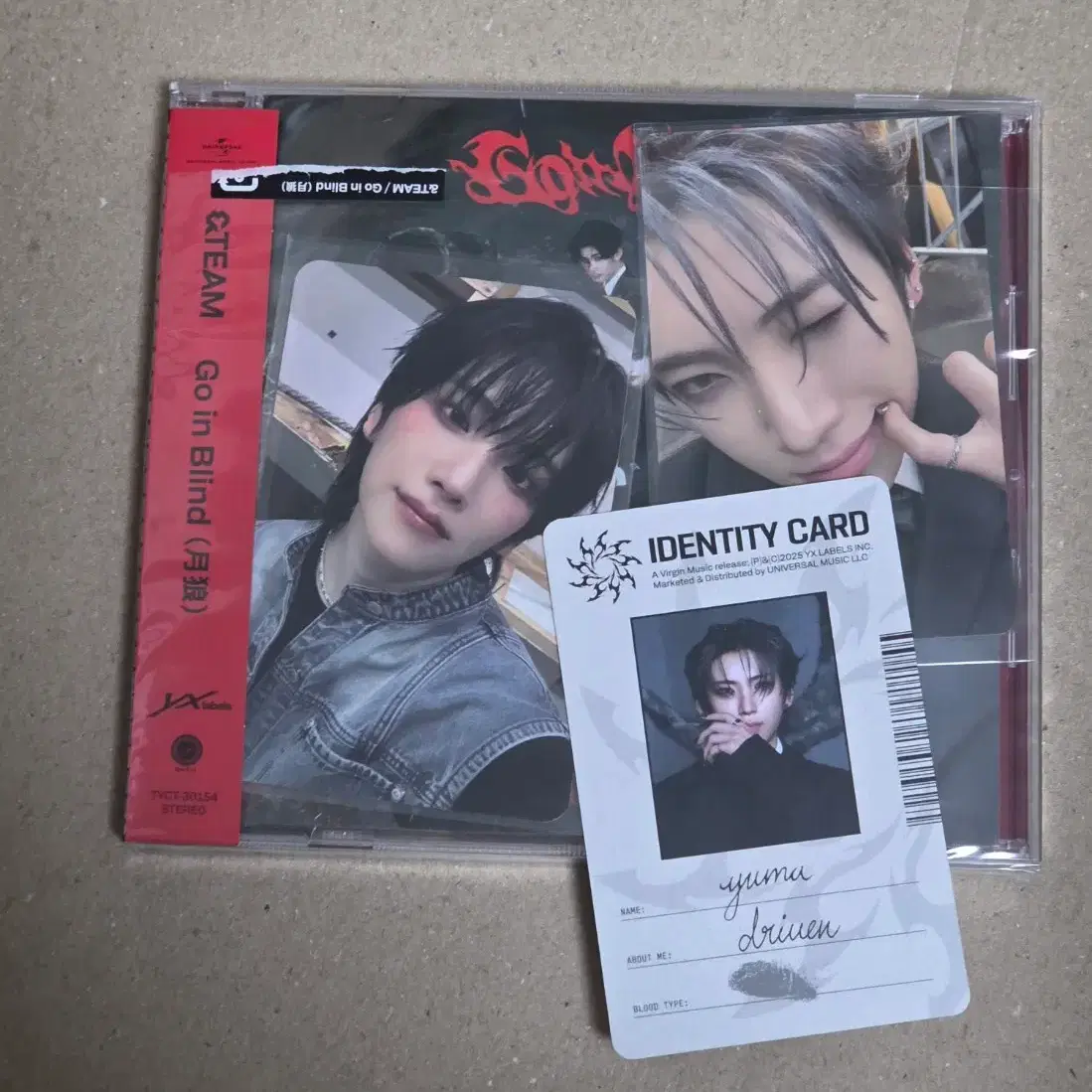 &team Go in blind yizhiyu polaroid | Bunjang Global