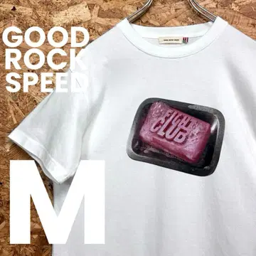 새상품급 GOOD ROCK SPEED 파이트 클럽 T셔츠 M 무료배송