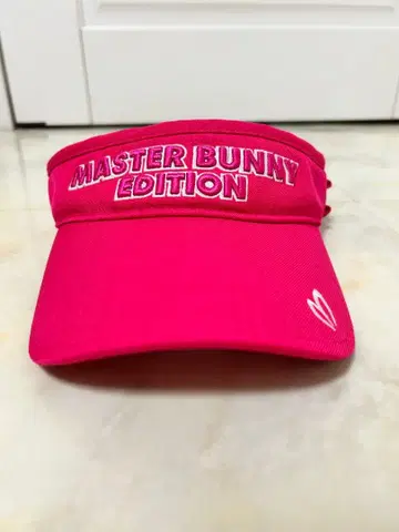 MASTER BUNNY EDITION 골프 선바이저 핑크