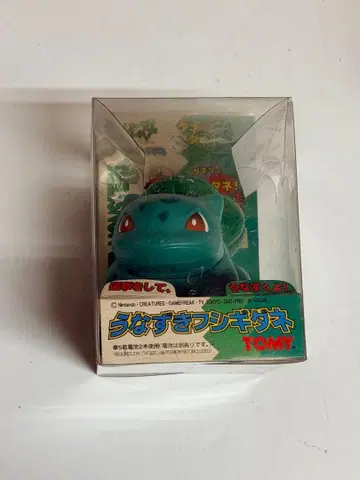 TOMY 끄덕이는 이상해씨 초대 포켓몬 원박스 포함 레트로