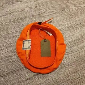 THE H.W.DOG&CO SWEAT DISK BERET ORANGE
