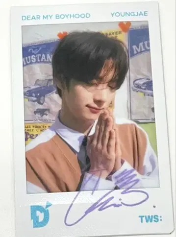 TWS DICON popup 영재 폴라로이드