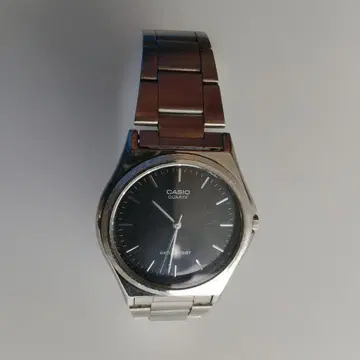 CASIO 쿼츠 손목시계 본체 블랙 다이얼