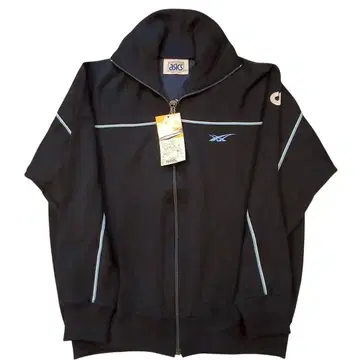 택 포함 새상품 일본제 올드 asics 저지 90 M 네이비