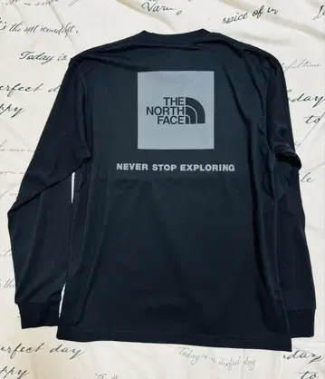 미사용 새상품 THE NORTH FACE L/S Back Square L