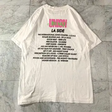 레어 디자인 USA제 union x awake T셔츠