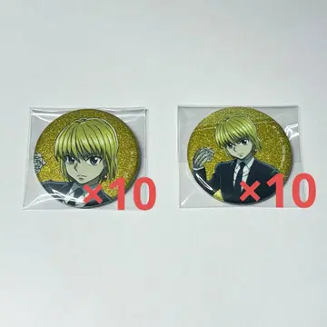 HUNTER x HUNTER 크라피카 수트 애니메이트 페어 캔뱃지