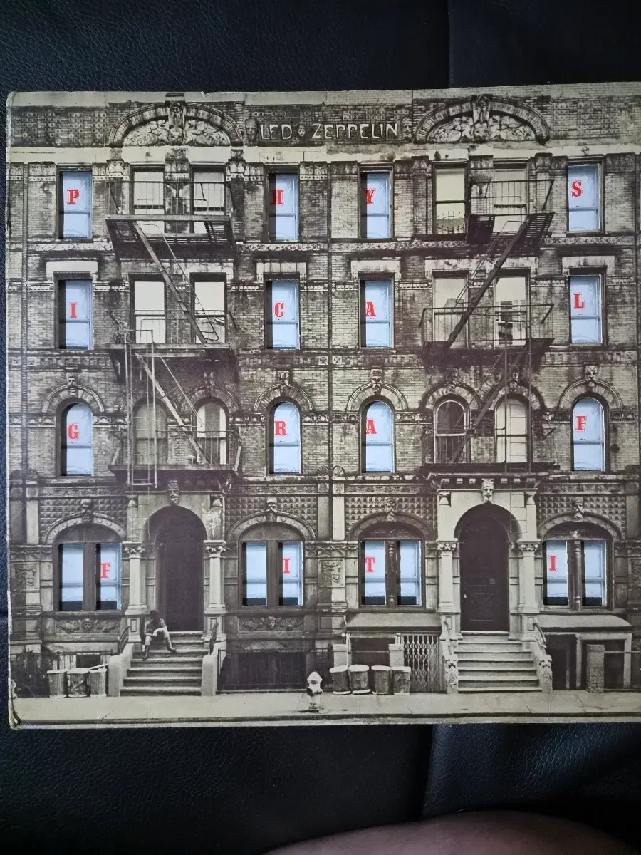 레드 제플린의 명반 Physical Graffiti LP-UK