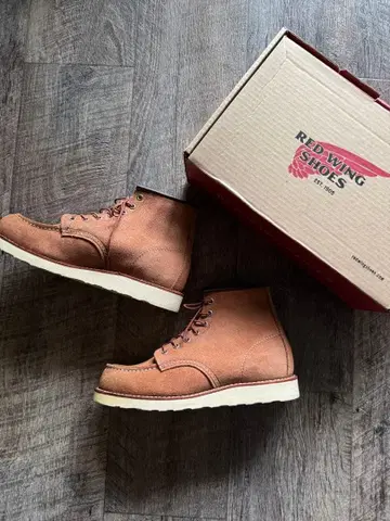 새상품급 RED WING 6-inch Classic Moc 더스티 로즈