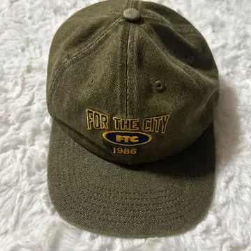 FTC FOR THE CITY 1986 캡 올리브
