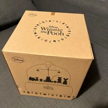 곰돌이 푸 디오라마 태엽 탁상시계