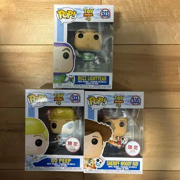 POP! 토이스토리 버즈 라이트이어 보핍 우디 3체 세트