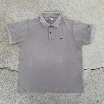 LACOSTE 라코스테 피케 셔츠 그레이 6 L 빅사이즈
