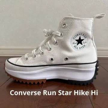 컨버스 새상품급 스니커즈 란스타 하이크 22.5 cm 화이트 화이트