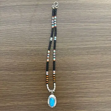 TAIJIRO 터콰이즈 목걸이 실버 925