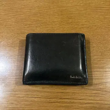 Paul Smith 접이식 지갑 블랙 가죽