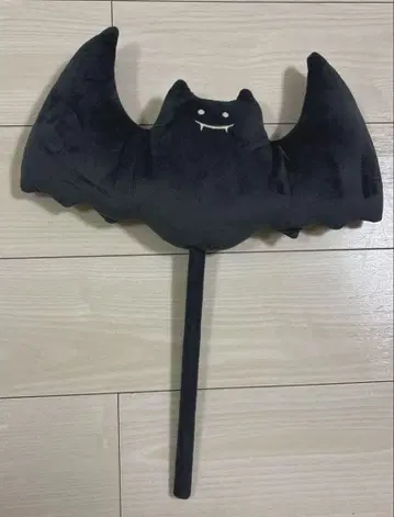 박쥐 봉제 인형 스틱 포함