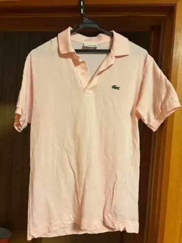 LACOSTE 라코스테 피케 셔츠 핑크 FR3 US S