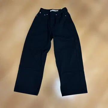 BLACKUP 와이드 팬츠 블랙 S 사이즈