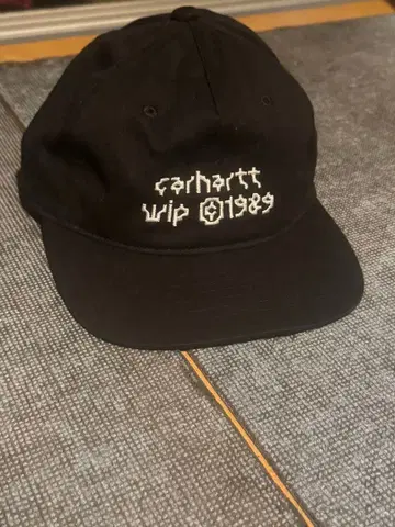 Carhartt WIP 1989 캡 블랙