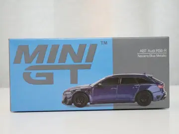 MINI GT ABT Audi RS6 R Navara Blue