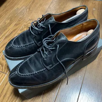 Alden U칩 가죽 신발 블랙 10D