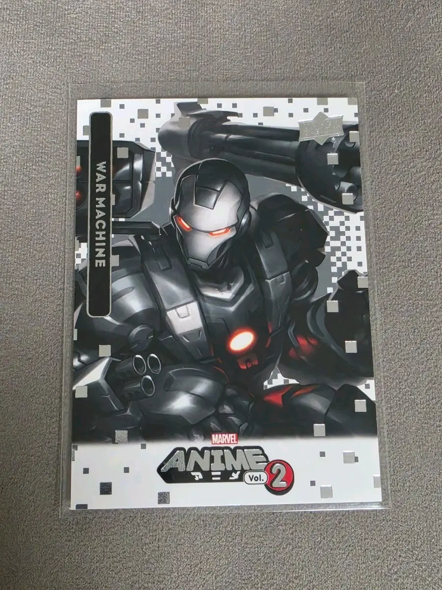 마블 애니메 Vol.2 워머신 카드