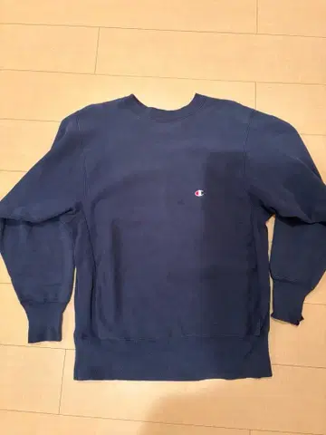 90s Champion reverse weave 네이비 페이드