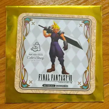 FF7 클라우드 스퀘니 카페 코스터 파이널 판타지