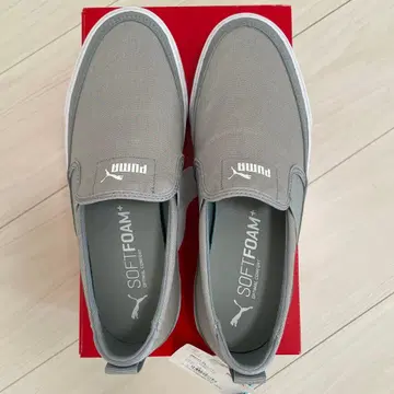 PUMA 슬립온 26cm 그레이