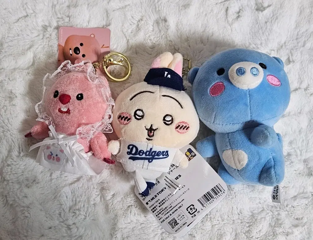 우사기 MLB 도쿄 루피 신협 어부바 인형 키링