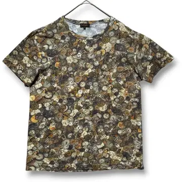 Paul Smith COLLECTION 올 패턴 시계 T셔츠 M