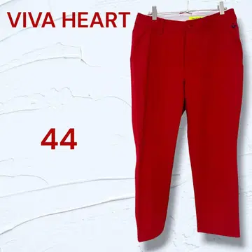 [ 새상품급 ] VIVA HEART 비바하트 골프 팬츠 44 레드 남성용