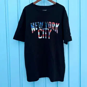 뉴에라 new era 미국 국기 뉴욕 시티 로고 티셔츠