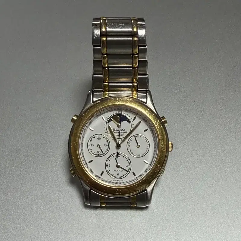 80s Seiko 세이코 문페이즈 크로노그래프 시계