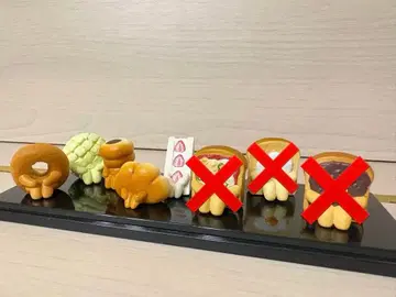 BANDAI 기다림 미니어처 피규어 5종 세트