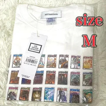 베르세르크전 BERSERK 베르세르크 코믹스 표지 프린트 T셔츠 M
