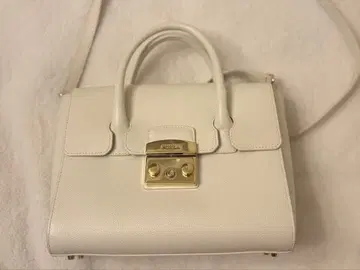 FURLA 메트로폴리스 2way 숄더백 화이트
