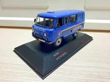 1/43 UAZ 452 러시아 우편 자동차 사양 부한카 우편 자동차