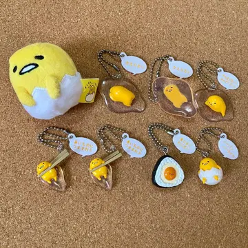 구데타마 키링 봉제 인형 8개 세트