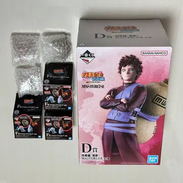 제일복권 NARUTO 나루토 D상 가아라 F상 데스크탑 피규어