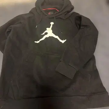 Jordan Brand 풀오버 후드티 블랙