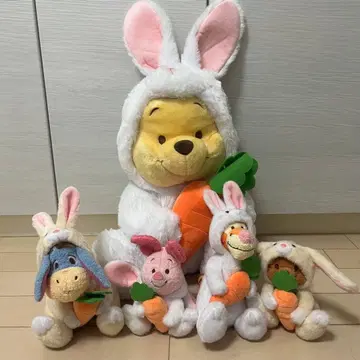 푸우 토끼 봉제 인형