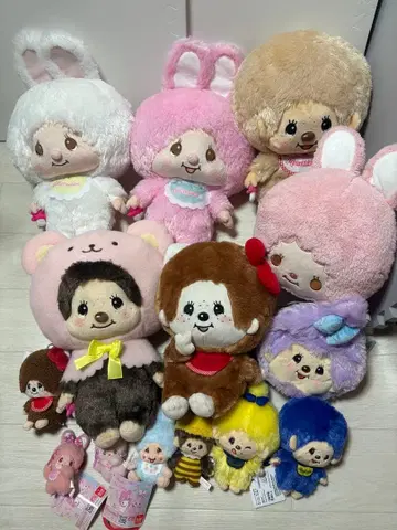 몽치치 봉제 인형 마스코트 묶음 판매 세트 침탄 프라이스